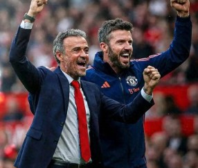 曼联紧盯恩里克执教，千万年薪成最大难题！卡里克再战5胜或获拉爵青睐