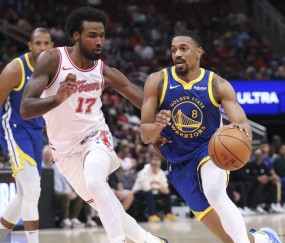 波杰姆斯基26分谢泼德空砍30分 勇士加时险胜火箭